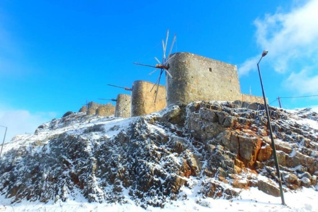 Traditional Cretan Stone House In The Center Of Crete Apartment Litos Ngoại thất bức ảnh